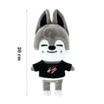 thumbnail image 3 of 1 st 20cm Stray Kids Skzoo Plyschdocka Leksak Cartoon Anime Docka Felix Chan Hyunjin Fans, Wolf Chan, 3 of 4