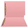 thumbnail image 3 of 20 pt Super Heavy Duty Color Folders, Full Cut End Tab, Letter Size, Pink (Box of 40), 3 of 7