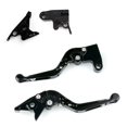 thumbnail image 5 of Levier de Frein d'Embrayage Réglable pour Trident 2022 Bobber 2017-2019 Tiger 800 Noir, 5 of 5
