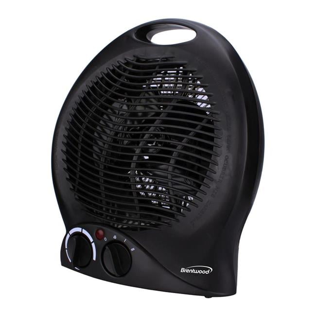 2In1 Heater & Fan, Black