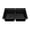 Black, variant on Karran QT-810-WH 33" Top Mount Double Equal Bowl Quartz Kitchen Sink in White