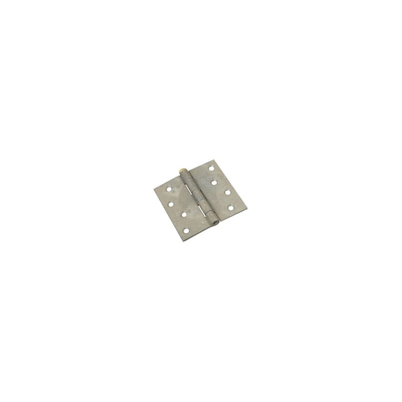 N235-457 Loose Pin Hinge, Galvanized, 4 x 4-In. - Quantity 1