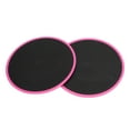 thumbnail image 3 of Sliders d'Exercice, 1 Paire de Disques D\'entraînement Physique Compacts Ronds Double Face pour Tapis pour Femmes Noir, Orange, Rose, 3 of 7