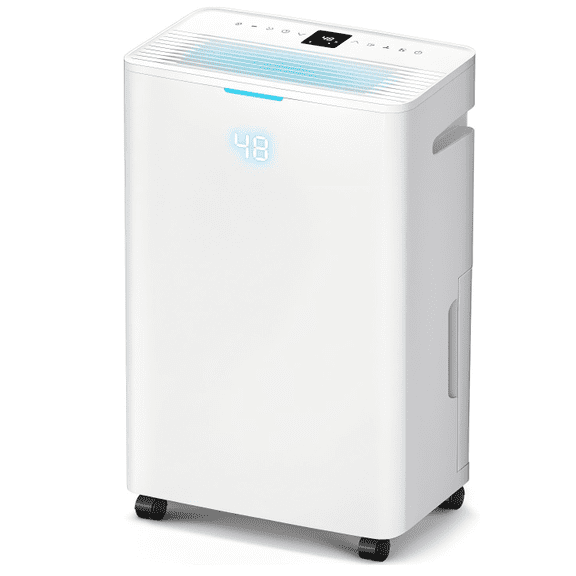 DARKIRON Dehumidifier for Home, MAX 80 Pint, 4500 Sq.Ft with Drain Hose, Humidity Control and Auto Shut-off, Quiet Smart Compressor for Home, Garage and Large Rooms