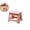 Pink, variant on 9" Folding Step Stool for Adults, Step Stool with Handle Collapsible Foot Stools, Small Stepping Stool for Bathroom, Bedroom
