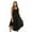 Black, variant on Tie Dye Summer Dress - Beach Cover Up (Lilac Black Umbrella Dress, Small)