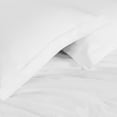 thumbnail image 5 of Superior Cotton Linen Blend White Duvet Set, Full/ Queen, 5 of 5