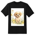 thumbnail image 2 of Plus Size Shirt for Women Black Tops for Women Oversized Short Sleeves Shirt for Women Puppy T Shirt Crewneck Shirt for Women L, 2 of 5