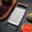 Silver-B, variant on Stainless Steel Foldable Grater, 11 x 4.3 Inch Double Sided Kitchen Grater, Ergonomic Handle Multi Functional Cheese Grater for Potatoes Vegetables