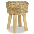 thumbnail image 1 of vidaXL Tabouret de Bar en Rotin Naturel, 1 of 3