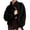 Black-1, variant on Womens Fuzzy Fleece Jacket Zip Up Stand Collar Sherpa Coats Casual Winter Warm Fluffy Faux Fur Outwear with Pockets