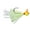 Chartreuse Orange, variant on VMC Hot Skirt Glow Jig 2 pack