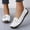 White 2, variant on Wensltd Casual Penny Loafers for Women Versatile Soft Sole Women Dressy Shoes Comfortable Flat Loafers