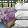 thumbnail image 6 of Yuyamidu Purple Marble Print RV Dinette Cushion Covers Loveseat Sofa Chair Furniture Protector for RV Camper Cushion Slipcovers Stretchable Camper Dinette Seat Covers, 6 of 7