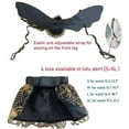 thumbnail image 3 of Dog Spider Costume Black Dog Tutu Dress and Spider Wing Set Halloween Cat Costume Spider Pet Outfit Puppy Cosplay Dress up Accessories for Cat Small Medium Dog（S）, 3 of 8