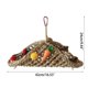thumbnail image 2 of Bird Perch Swing Toy Parrot Chewing Toy Birdcage Bite Toy Small Medium Bird Tree House Hanging Nest for Lovebird Finches, 2 of 5