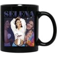 thumbnail image 1 of Selena_Quintanilla Black Coffee Mug, Gift Coffee Mug, 1 of 4