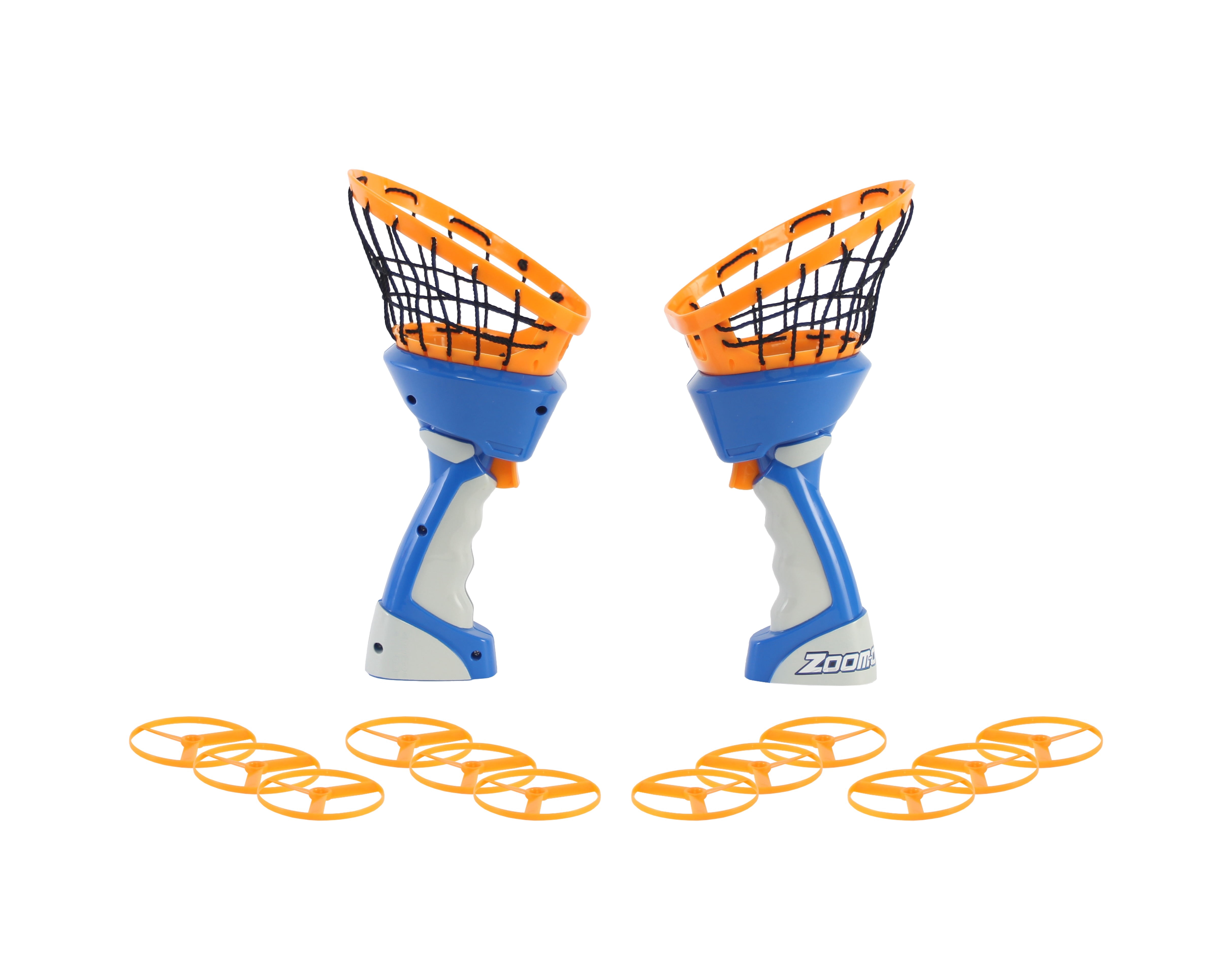 Blip Toys Zoom-O Flying Disc Launcher with Catch Net (2-pack)
