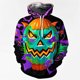 thumbnail image 3 of Sudadera con capucha con estampado de calabaza de moda de Halloween para hombre, divertida sudadera informal de manga larga con estampado 3D, jersey de gran tamaño con capucha, 3 of 5