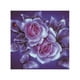 thumbnail image 5 of Kits de pintura de diamante rosa flor decoración de pared de diamante completo bordado punto de cruz artesanía, púrpura Kearding HA5459-04B, 5 of 6