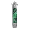 thumbnail image 1 of BR 1 cepillo de peluquería plegable con peine de aceite y bolsillo de resorte de navaja de acero inoxidable (verde), 1 of 9