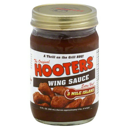 The Original Hooters® 3 Mile Island Extra Hot! Wing Sauce 12 fl. oz.
