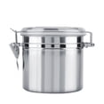 thumbnail image 1 of Stainless Steel Coffee Container Vacuum Sealed Storage Jar for Sugar Tea Bean(1100ml), 1 of 14