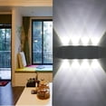 thumbnail image 4 of JIAIA Modern Aluminum LED Wall Sconce 8W Cold White Indoor Lighting, 4 of 8