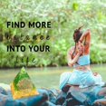 thumbnail image 4 of Crystal Pyramid Green Gold Meditation Healing Home Office Art Decoración, 4 of 4