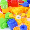 thumbnail image 2 of Kids Building Block Developmental Preschool Building Block Building Toy, 2 of 10