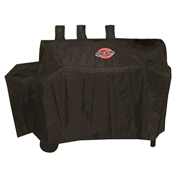 Char-Griller 8080 Dual Fuel Grill Cover, Black