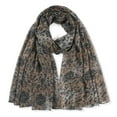 thumbnail image 1 of Jusqu'à 65 % de Rabais Mode Foulard Longue Imprimée pour Femmes Châle Foulards Doux Foulard à la Mode en Liquidation, 1 of 4