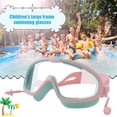 thumbnail image 3 of Gafas de natación ajustables para niños y niñas montura grande con, 3 of 7