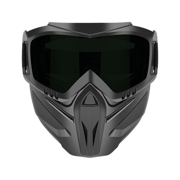 2026 Upgraded Detachable Full Face Goggle Mask