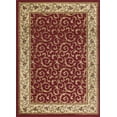 thumbnail image 6 of Transitional 5x7 Area Rug (5' x 7') Oriental Red, Beige Living Room Easy to Clean, 6 of 9