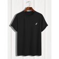 thumbnail image 4 of [Popular Choice] Men's Summer Casual T-Shirt with Unique Print Design - Soft Polyester Blend, Stretch Fit, Round Neck, Non-Transparent - Perfect for Daily Wear & Vacations Tee For Adult, Men, Women,, 4 of 7