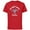 Red, variant on Star Wars Travel Vacation Planet Hoth Tauntaun Experience - Short Sleeve Cotton T-Shirt for Adults - Customized-Athletic Heather