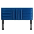 thumbnail image 3 of Modway Believe Channel Tufted Performance Velvet King/California King Headboard in Navy, 3 of 9