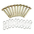 thumbnail image 4 of Feimier Snowblower Shear Pins and Cotter Pins Replacement Set 20 Pack , Compatible with 738-04155 , Metal Auger Partsfor Snow Blowers , Easy Installation, 4 of 10