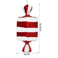thumbnail image 2 of Candy Pendant Red-White Plastic Candy Cane Ornaments,Christmas Tree Decoration,Christmas Tree Ornaments, 2 of 7