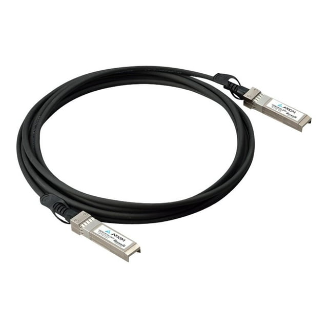 Axiom AX - Direct attach cable - SFP+ to SFP+ - 23 ft - twinaxial - passive - for Dell Networking C1048, S5000, S6010; PowerEdge T330; Dell EMC Networking S4048, X1052