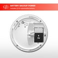thumbnail image 5 of Universal Security Instruments Hardwire Smoke & Fire Alarm, with Battery Back-up, 5 of 7