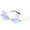 E, variant on ibiyuan Trendy Sunglasses For Women Retro Frameless Gradient Transparent Sunglasses Fashion Rimless Shades For Women Men