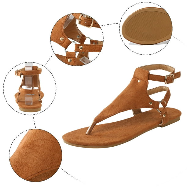 CAICJ98 Womens Sandals Summer Wedge Sandal for Women Closed Toe