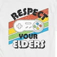 thumbnail image 3 of Instant Message - Respect Your Elders  - Men's Short Sleeve Graphic T-Shirt, 3 of 6