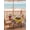Light Brown, variant on Red Yellow Sunflowers Outdoor Tablecloth - 60x102 Inch Rectangle Dining Table Cover, Retro Rustic Barn Doors Butterfly Brown Waterproof Outdoor Table Cloth with Umbrella Hole & Zipper for Patio