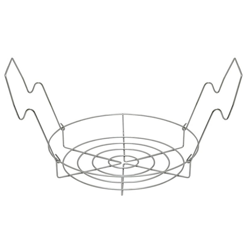 Canning Rack,Canning Jar Rack,Steamer Rack for Water Bath Canning or Pressure Canning,Fit for Kinds of Jars-Silver