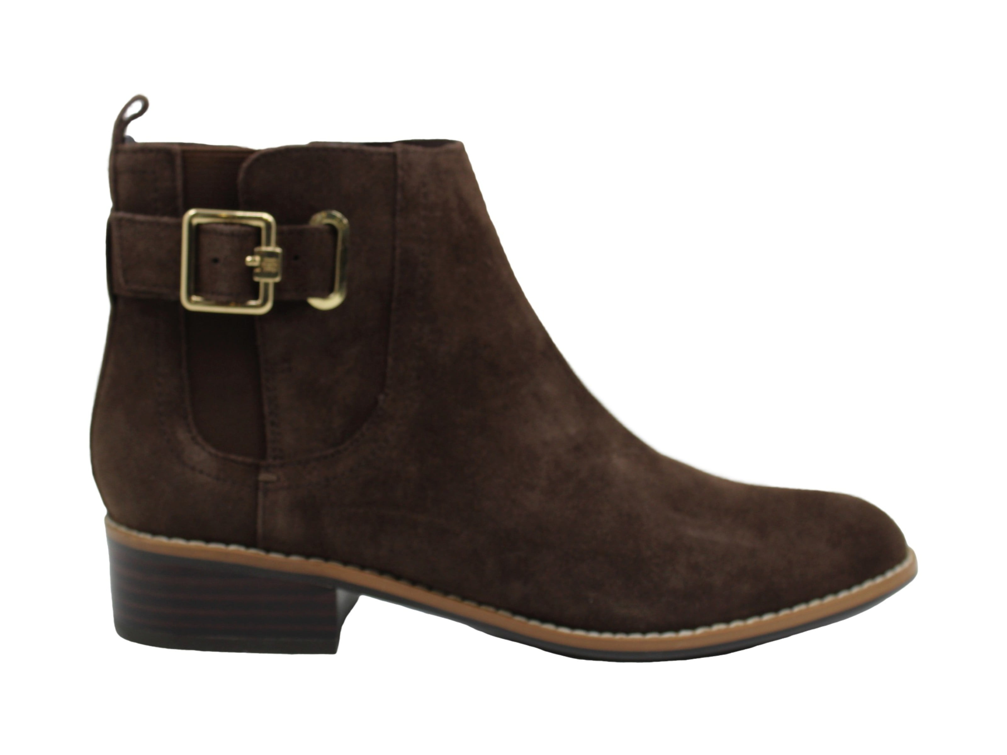 tommy hilfiger buckle bootie