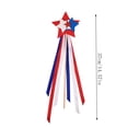 thumbnail image 3 of PEIBang Patriotic Streamer Wand,4th of July Star Fairy Wand,Independence Day Star Pick for Memorial Day Patriotic Party Supplies, 3 of 6