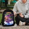 thumbnail image 6 of Warriors Cats Backpack, Large Capacity Backpack, 17 Inch Laptop Backpack for College Work Travel, 6 of 9